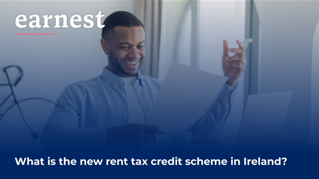 A man reviewing paperwork suggests that the process is manageable and results in a positive financial outcome for the tenant.