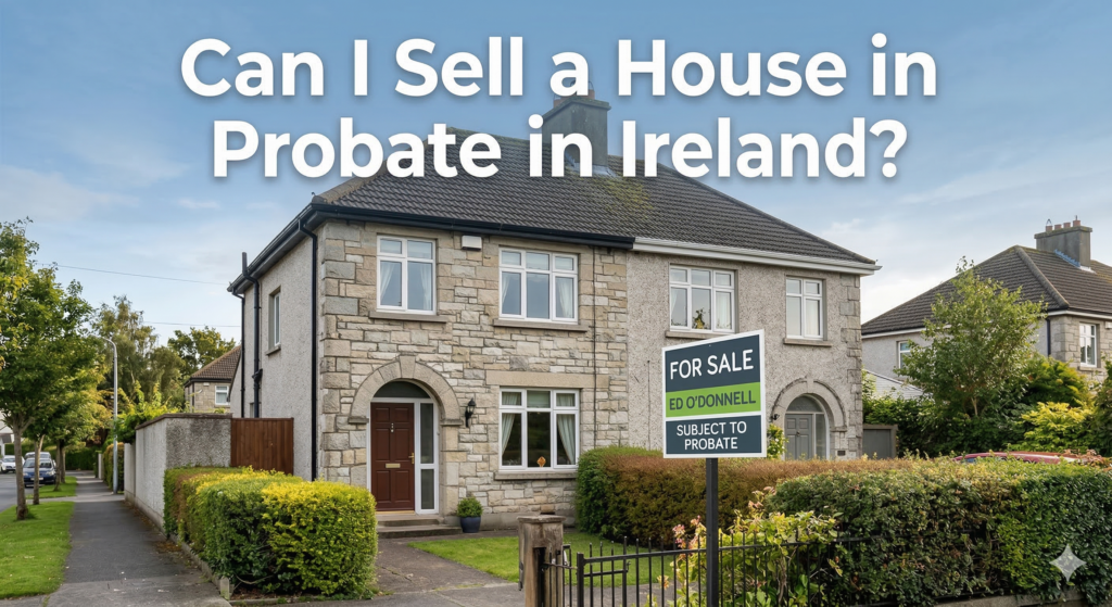image of irish house for can i sell a house in probate article