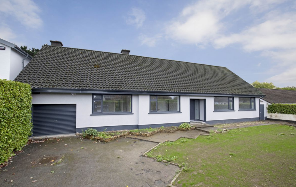 Detached 3 bedroom bungalow Hainault Road Dublin 18 exterior