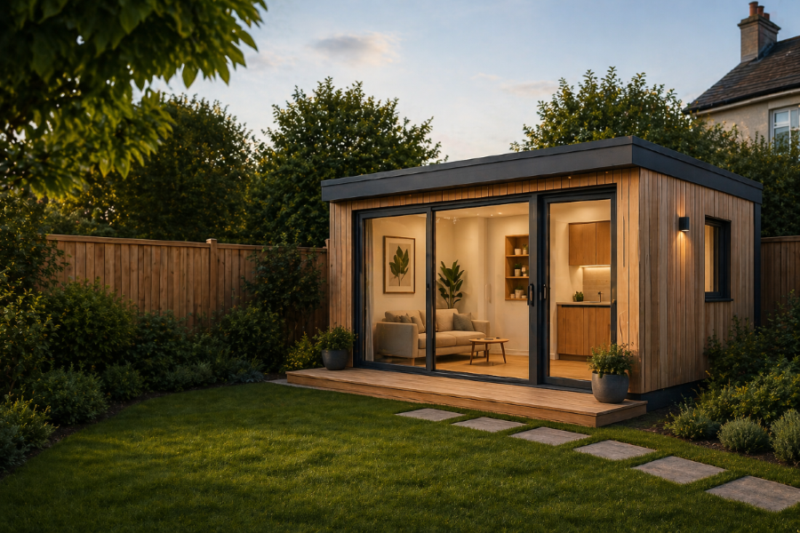 Modular housing garden unit Ireland planning exemption concept