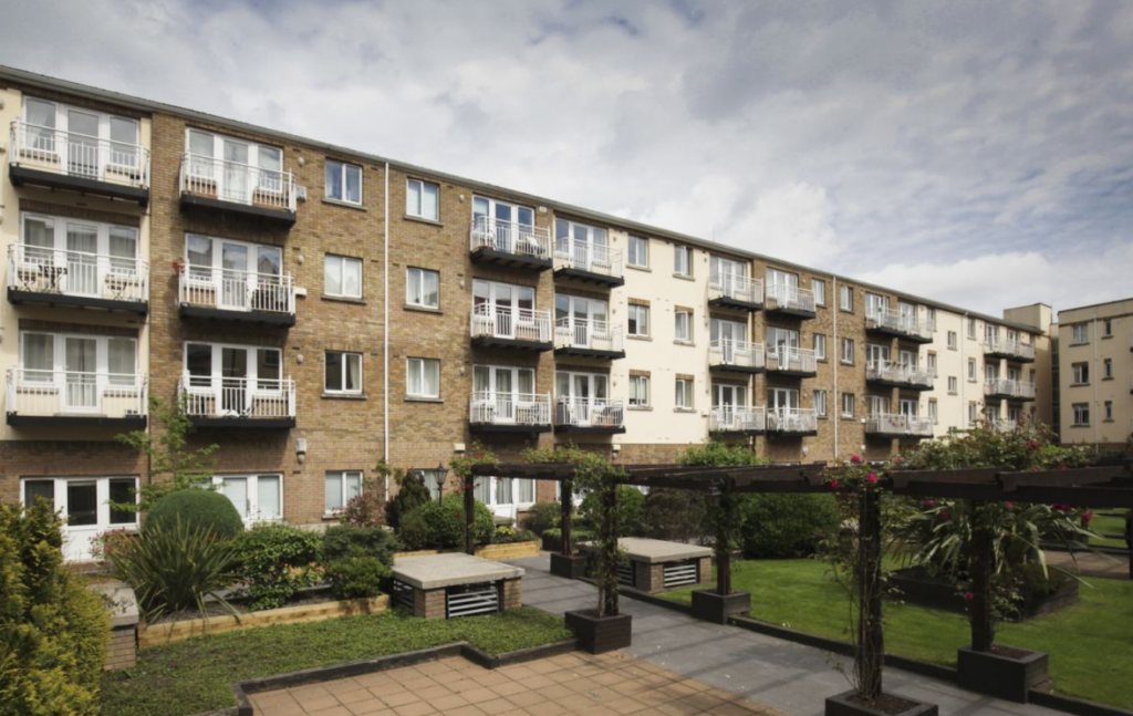 1-bedroom apartment Dublin city centre patio